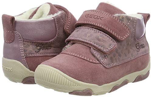 Geox B New Balu' Girl A, Zapatillas para Bebés, Rosa (Dk Pink C8006), 25 EU