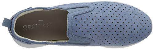 Geox D Sandal Hiver A, Zapatillas sin Cordones para Mujer, Azul (Lt Blue C4003), 39 EU