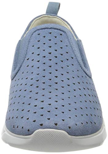 Geox D Sandal Hiver A, Zapatillas sin Cordones para Mujer, Azul (Lt Blue C4003), 39 EU