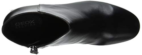 Geox D SEYLISE Mid D, Botines para Mujer, (Black C9999), 39 EU