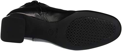 Geox D SEYLISE Mid D, Botines para Mujer, (Black C9999), 39 EU