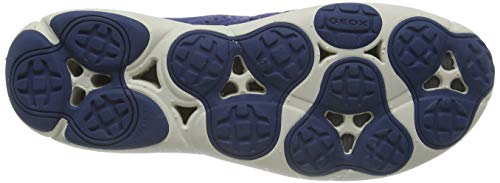 Geox U Nebula A, Zapatillas para Hombre, Azul (Jeans C4001), 45 EU