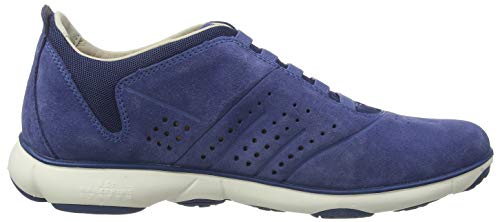 Geox U Nebula A, Zapatillas para Hombre, Azul (Jeans C4001), 45 EU