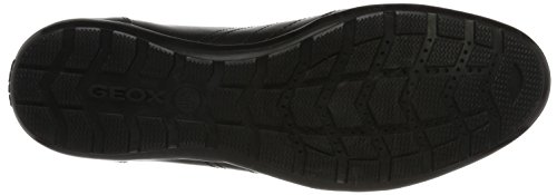 Geox UOMO Symbol C, Zapatillas para Hombre, Negro, 43 EU
