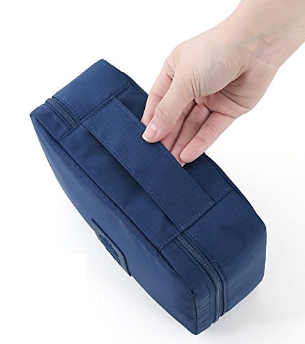 Gespout Neceseres de Maquillaje Cosmético Bolsa Paquete Almacenamiento Gran Capacidad Caso Lápiz Cejas Bra Toalla Para Niñas Makeup Estuches Viaje Tocador Organizadores de Maletas Durable 21*16*8CM