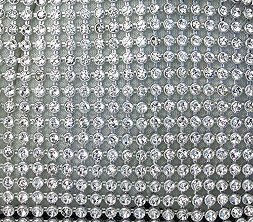 GFM® monedero pequeño y pequeño hecho de pedrería o cuentas de aluminio (DMTBP-CH)