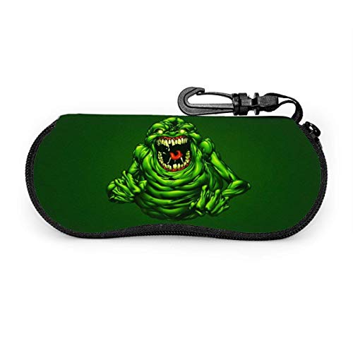 Gh-ostbusters Estuche para anteojos Estuche para gafas de sol Estuche blando Estuche para anteojos con cremallera de neopreno ultraligero con clip para cinturón Estuche para anteojos-2A0