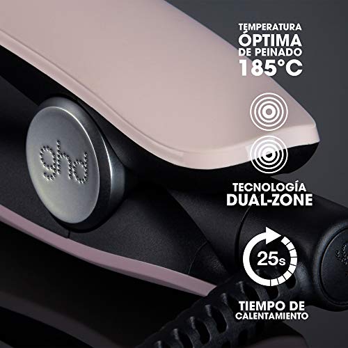 ghd gold take control now - Plancha de pelo profesional, tecnología dual - zone, rosa