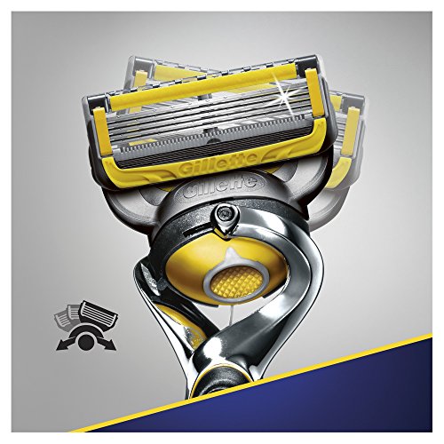 Gillette Fusion Proshield Maquinilla de afeitar para hombre, con tecnología FlexBall + recambio de cuchillas