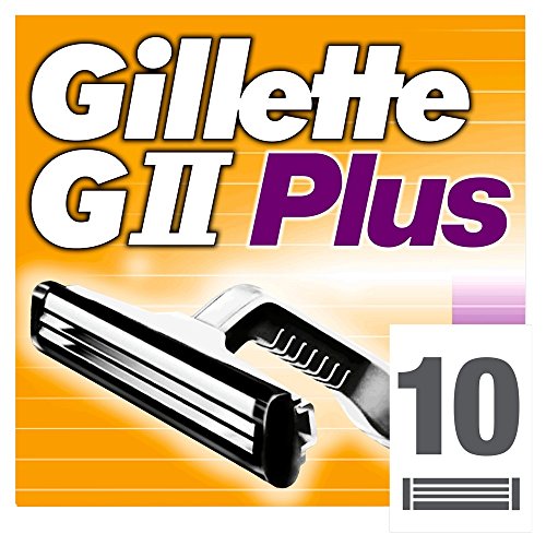 Gillette GII Cuchillas Plus, 10 unidades