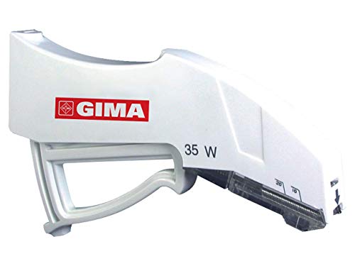 Gima - Máquina de coser cutánea estéril desechable, puntadas de acero inoxidable, 5 piezas de 35 puntadas cada una