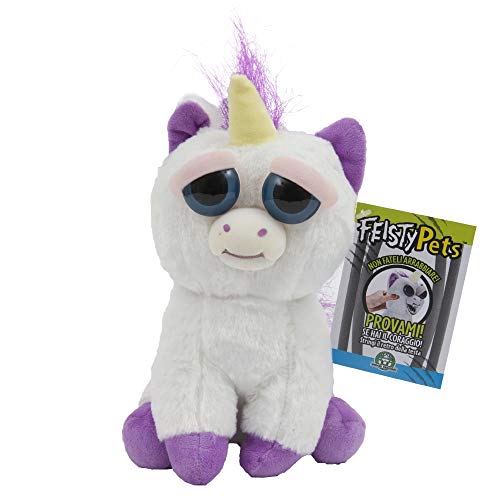 Giochi Preziosi Feisty Pets - Peluche Unicornio 25 cm Multicolor