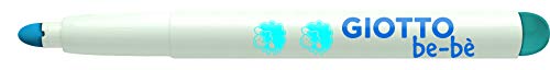 Giotto be-bè 466600 - Estuche 6 rotuladores súper lavables, (punta bloqueada, tapón ventilado y capuchón posterior de seguridad)