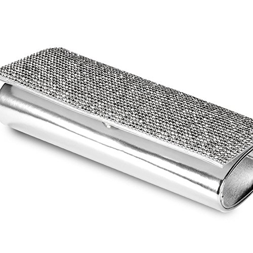 Girly Handbags Nuevo Diamante Moldeada del Bolso de Embrague del Estuche Rígido de Noche Barnizado de Bodas de Diamante Pequeño