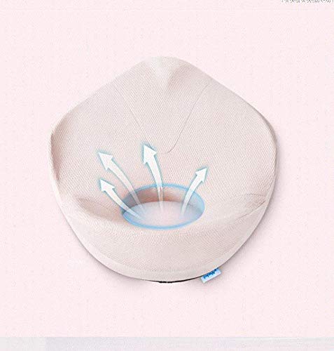 GJBHD Cojines De Asiento,No-Slip Pad Espuma De Memoria Interior para Yoga Meditación Salón Almohadilla De Función De Enfermería Oficina Rosa 40x39cm (16x15inch)