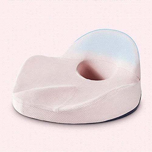 GJBHD Cojines De Asiento,No-Slip Pad Espuma De Memoria Interior para Yoga Meditación Salón Almohadilla De Función De Enfermería Oficina Rosa 40x39cm (16x15inch)