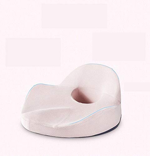 GJBHD Cojines De Asiento,No-Slip Pad Espuma De Memoria Interior para Yoga Meditación Salón Almohadilla De Función De Enfermería Oficina Rosa 40x39cm (16x15inch)