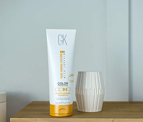 Gk Hair Color Protection Moisturizing Shampoo and Conditioner Duo 3.4 Oz TRAVEL SIZE by GKhair