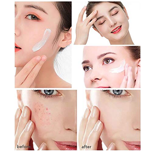 GL-Turelifes Pore Primer Base de maquillaje facial Base de crema de aislamiento rosada Poros invisibles, Cubra las marcas de acné, Piel lisa, Base de corrector de esencia hidratante 30g