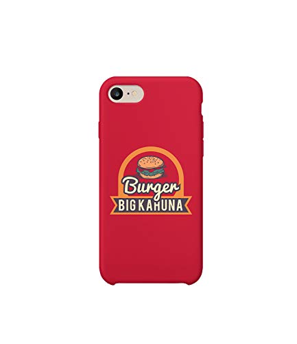 GlamourLab Pulp Fiction Kahuna Burger Logo_R2290 Carcasa De Telefono Estuche Protector Case Cover Hard Plastic Compatible with For iPhone XR Novelty Present Birthday