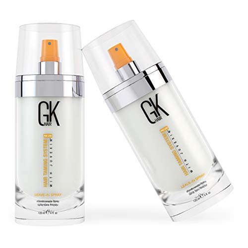 Global Keratin GKhair Leave in Conditioner Spray (120ml/ 4fl.oz) Protección del cabello con aceite natural | Para hidratar y suavizar - Para mujeres y hombres