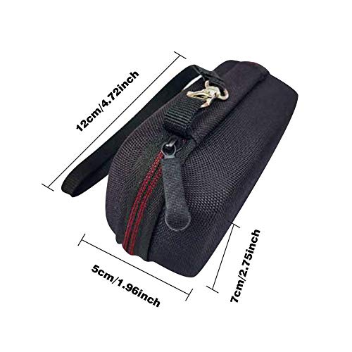 globalqi Oxímetro Funda Protectora Bolsa EVA Oxímetro Bolsa de Almacenamiento Oxímetro Funda Protectora Bolsa Cremallera portátil Bolsa de Transporte Caja para la yema del Dedo Oxímetro de Pulso