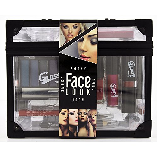 Gloss - caja de maquillaje, caja de regalo para mujeres - Malette maquillaje esencial