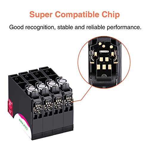 Gohepi 5 Multipack 18 XL Alta Capacidad Cartuchos de tinta Compatible para Epson 18 18XL con Epson Expression Home XP-225 XP-215 XP-205 XP-322 XP-312 XP-405 XP-412 XP-422 XP-425 XP-302 XP-305 XP-315