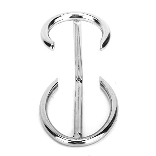 Gojiny Soporte para Brocha de Afeitar Maquinilla de Afeitar de Acero Inoxidable Y Soporte para Brocha Soporte Organizador de Kit de Afeitadora para Hombres Salón Uso de Viaje en El Hogar-Plata