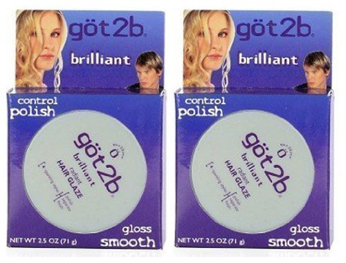 Got2b Schwarzkopf Brillante Radiante PELO ESMALTE X 2 paquetes de - 2x 71g=142g