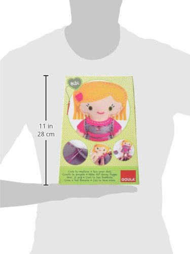 Goula Juego de manualidades para coser tu propia muñeca
