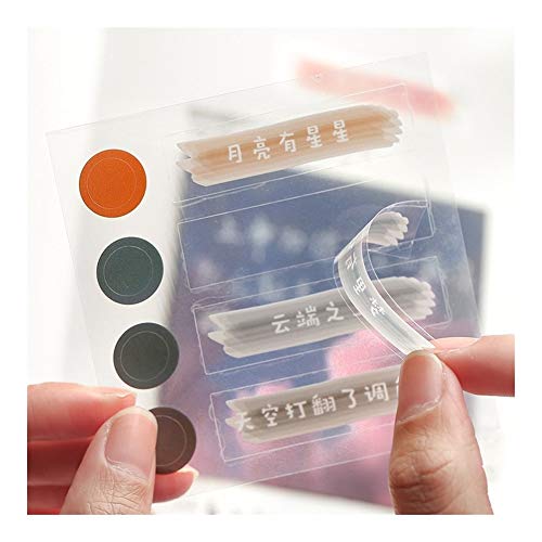 GQDZ 40 hojas de notas y series de la libertad del amor creativo del cojín Material Planner Journal Suministros Nota escolar No adhesividad papel decorativo (Color : Hai yu xing chen)