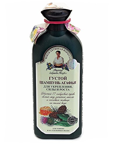 Grandma Agafia 's Recipes - Champú para cabello con 17 herbs Siberian 350 ml