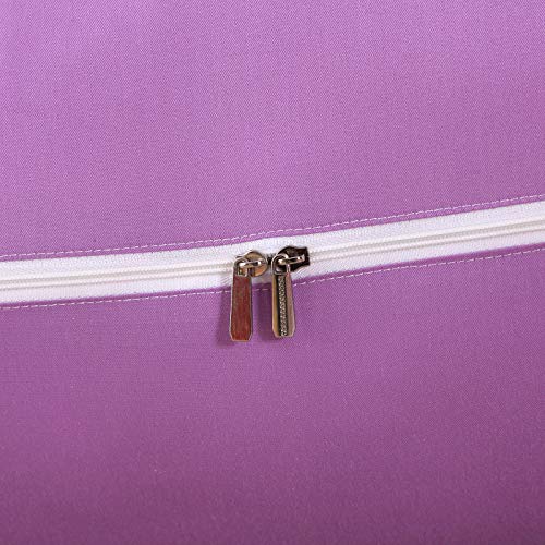 Grandma Shark Almohada de Maternidad de algodón en Forma de U y Almohada de Maternidad con (Violeta 155cm)