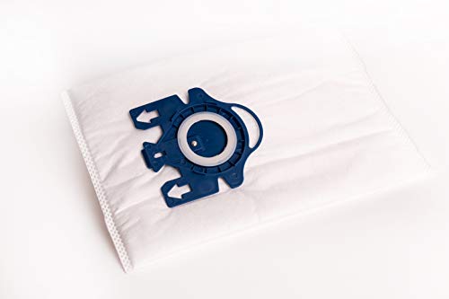 Green Label Empaque de 10 Bolsas 3D de Tipo AirClean GN y 4 MicroFiltros para Aspiradora Miele (10+4). Reemplaza a 10123210