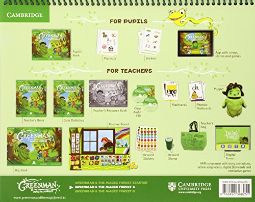 Greenman and the Magic Forest A Pupil's Book with Stickers and Pop-outs - 9788490368251