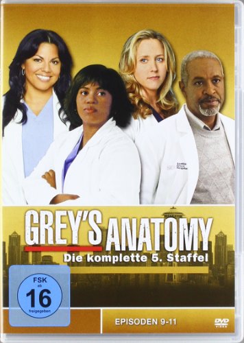 Grey's Anatomy: Die jungen Ärzte - Die komplette 5. Staffel [Alemania] [DVD]