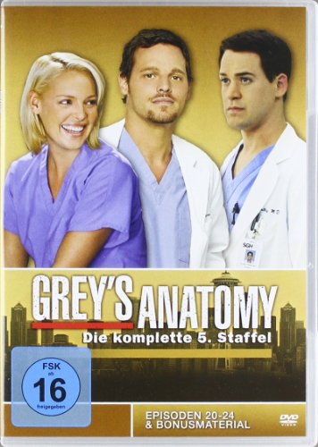 Grey's Anatomy: Die jungen Ärzte - Die komplette 5. Staffel [Alemania] [DVD]