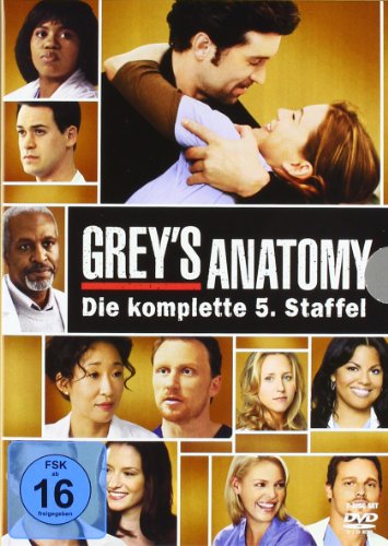 Grey's Anatomy: Die jungen Ärzte - Die komplette 5. Staffel [Alemania] [DVD]
