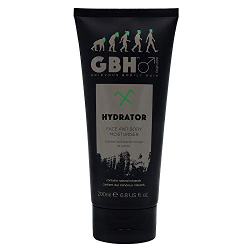 Grievous Bodily Hair Hydrator - Super Moisturising Face & Body Cream for Men - 200ml | Cruelty-Free Face & Body Cream to Moisturise the Face & Body for all Skin Types | Face Cream, Moisturising Cream