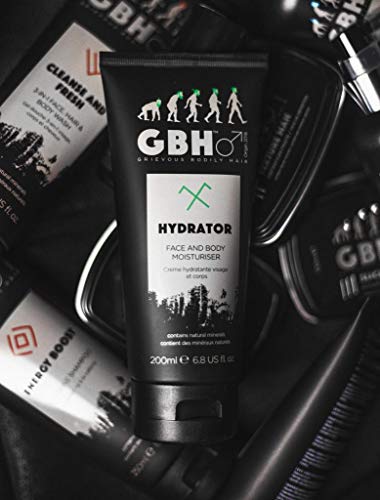 Grievous Bodily Hair Hydrator - Super Moisturising Face & Body Cream for Men - 200ml | Cruelty-Free Face & Body Cream to Moisturise the Face & Body for all Skin Types | Face Cream, Moisturising Cream