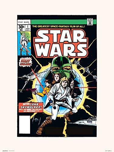 Grupo Erik Lámina Decorativa Star, Tar Wars 1 First Issue, 30 x 40 cm