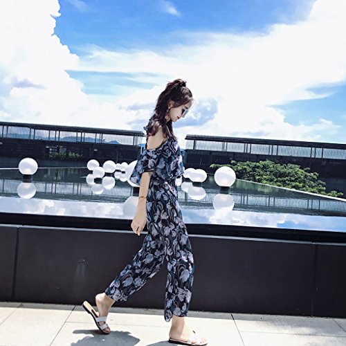 GSPYZ Traje de baño Traje de baño Mujer de Tres Piezas de SPA pequeño Incienso Viento Batas Cubierta Vientre era Delgada Traje de baño Conservador Femenino (Tamaño : XL)