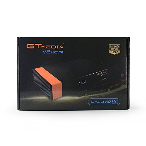 GTMedia V8 Nova Enviado Desde España 2-3 Días En El Camino Receptor de Satélite DVB S2 Support 1080P Full HD PowerVu Biss chiave Set Top Box, con Built-in WiFi