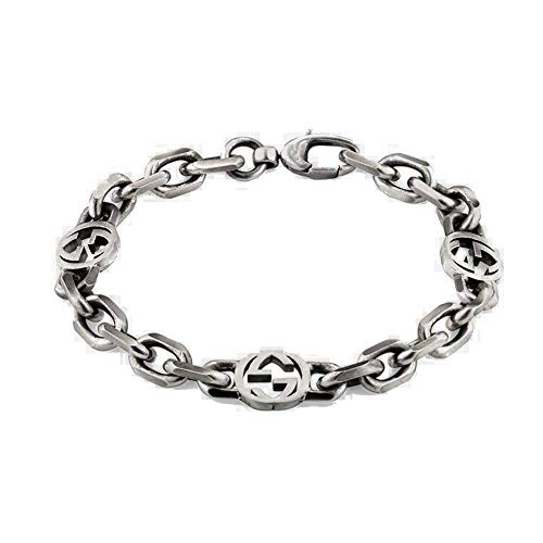 Gucci YBA620798001016 - Pulsera de plata de 16 cm