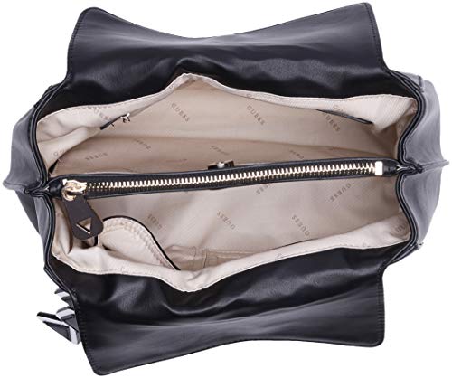 Guess Felix, Bolso de mano. para Mujer, Negro (Black/Bla), 28x18x14 centimeters (W x H x L)