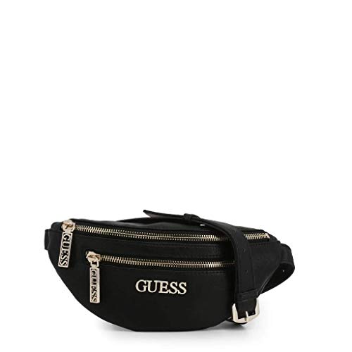 Guess, Manhattan Belt - Bolso para Mujer, Color Negro, Talla única