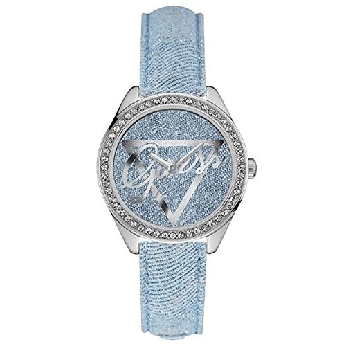 Guess – Reloj de Pulsera analógico para Mujer Cuarzo Piel w0456l10