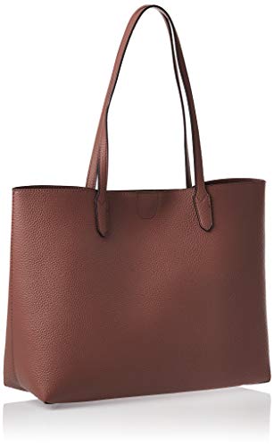 Guess Uptown Chic Barcelona Tote, Bolso Tipo Mujer, Marrón (Mocha), 13x29x42 Centimeters (W x H x L)