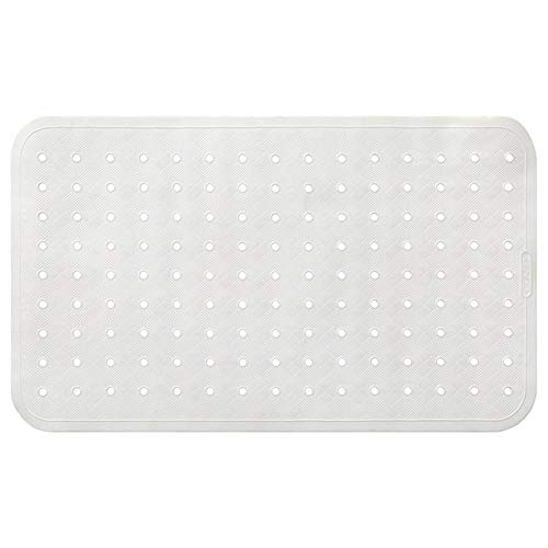 GUFKLL PVC Caucho Alfombra de baño,Antideslizante Alfombra de baño,con Ventosa Alfombra de bañera,FOR Cuarto de baño